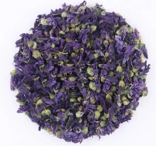Secado de las flores de violeta.